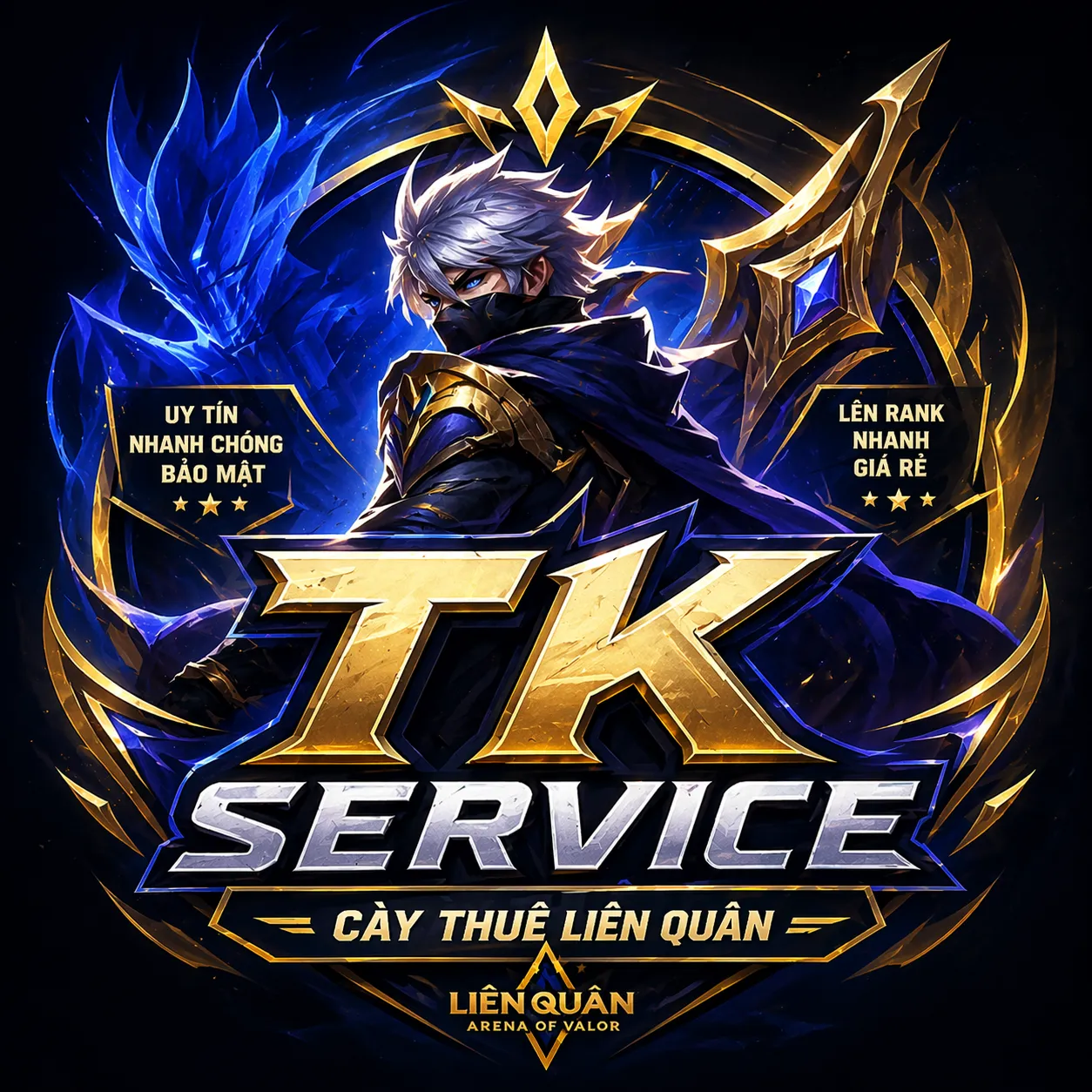 CÀY THUÊ LIÊN QUÂN ĐỘC QUYỀN TK SERVICE